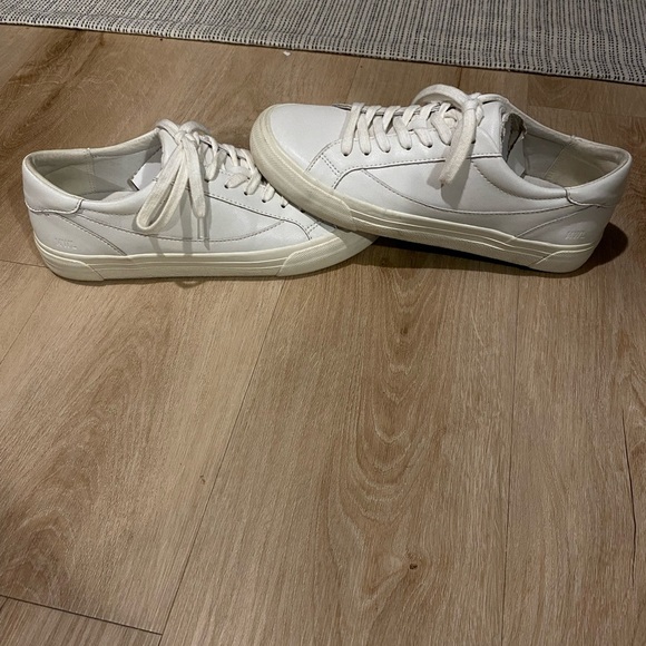 Madewell Sidewalk Talk low rise Womens Leather sneakers size 9 - Picture 1 of 7